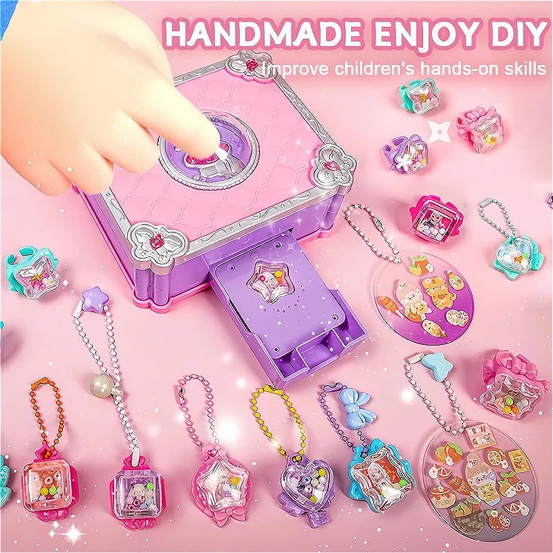 Jewelry Making Kits For Kids - Kit de hacer pegatinas 3D, máquina