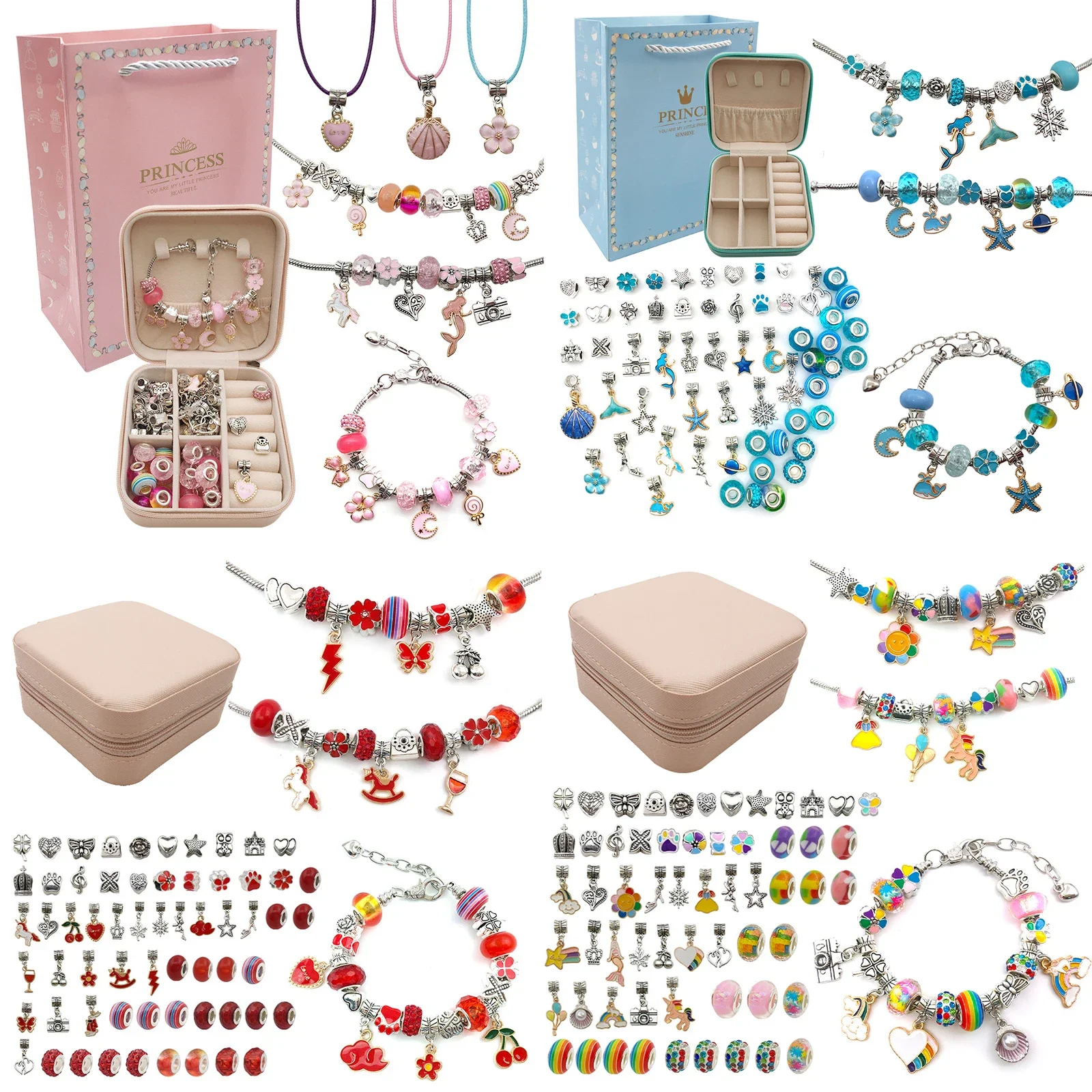 Jewelry Making Kits For Kids - Kit DE FABRICACIÓN de pulseras con