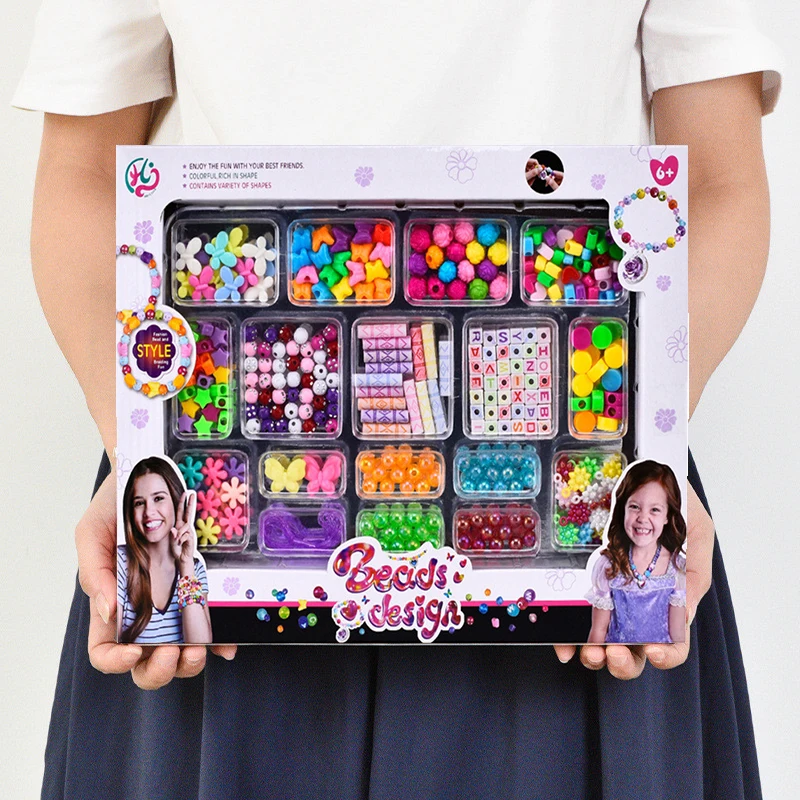 Jewelry Making Kits For Kids - Juego de cuentas DIY para niñas,