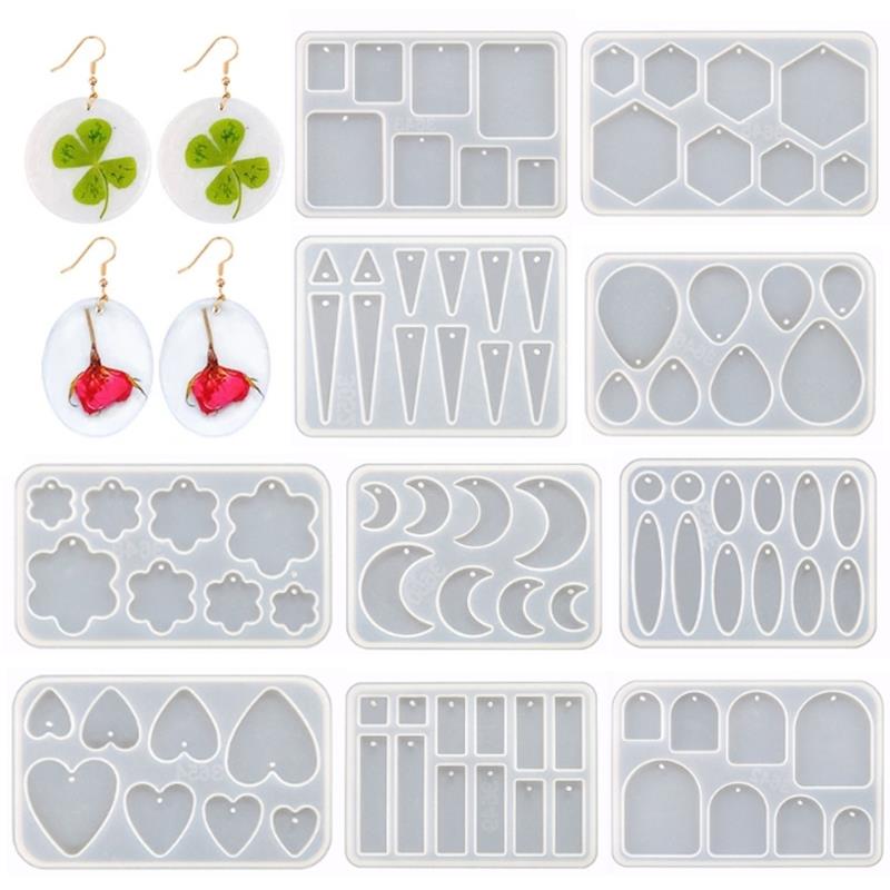 Jewelry Making Tools List - Molde de silicona para pendientes, molde
