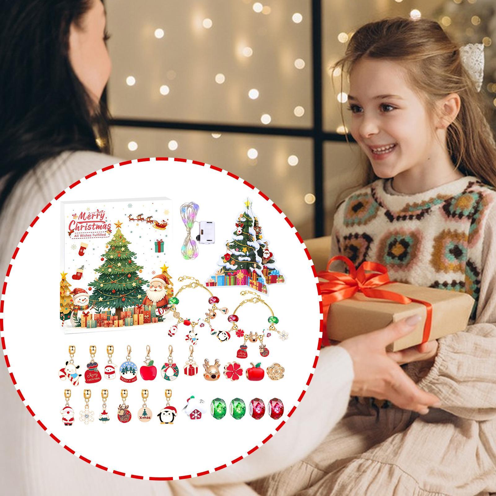 Jewelry Making Kits For Kids - Calendario de Adviento, abalorio de Navidad,