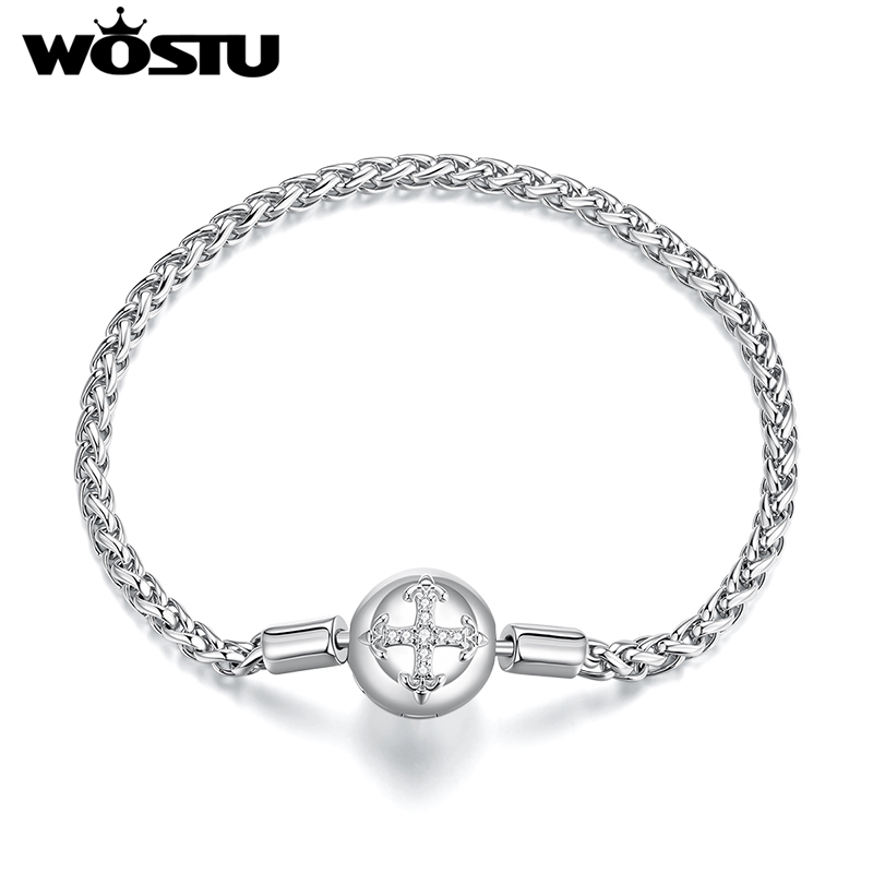 Jewelry Making Singapore - Pulsera de Plata de Ley WOSTU