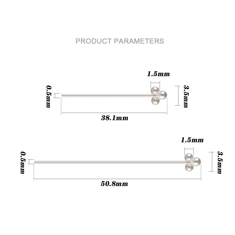 3 Cabezas de Perla de Plata de - Jewelry Making Silver reseña y precio