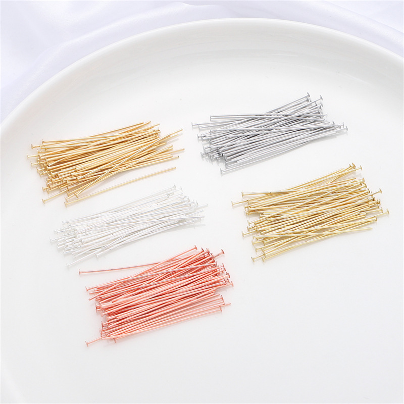 50 unids/pack de alfileres de  - Jewelry Making Silver reseña y precio