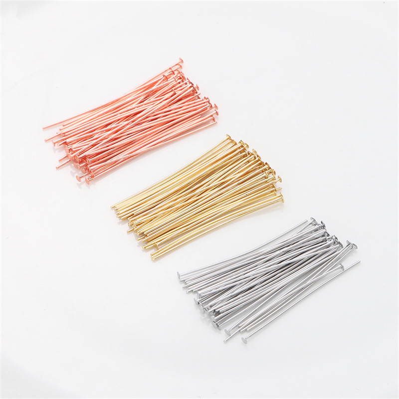 50 unids/pack de alfileres de  - Jewelry Making Silver reseña y precio