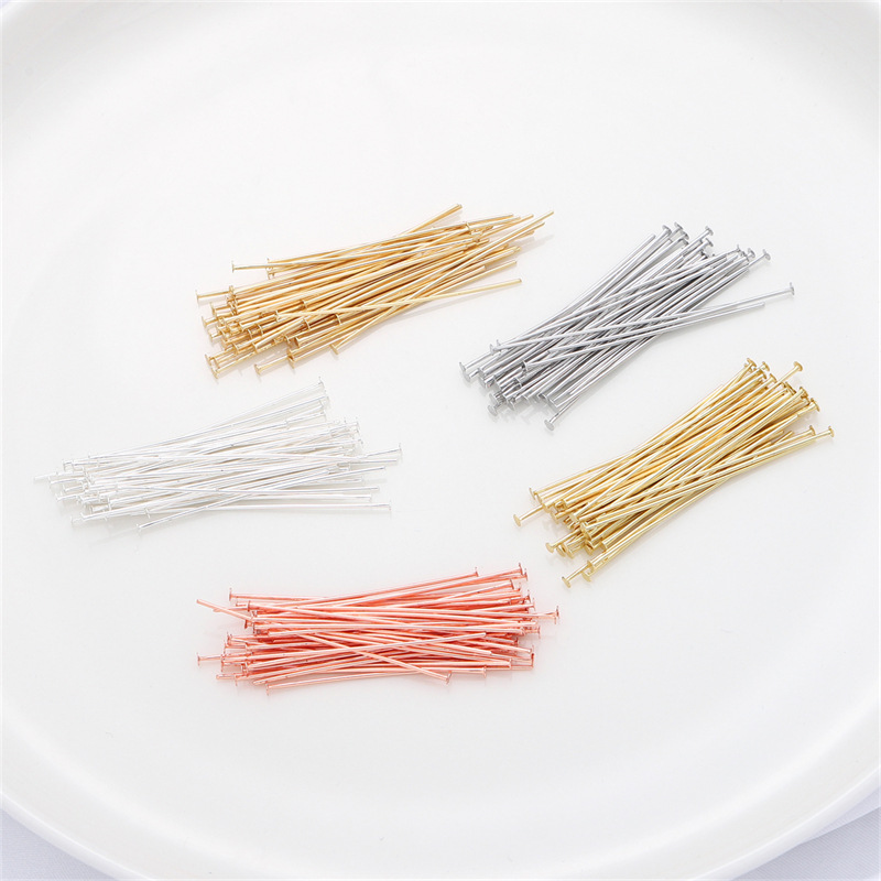 50 unids/pack de alfileres de  - Jewelry Making Silver reseña y precio