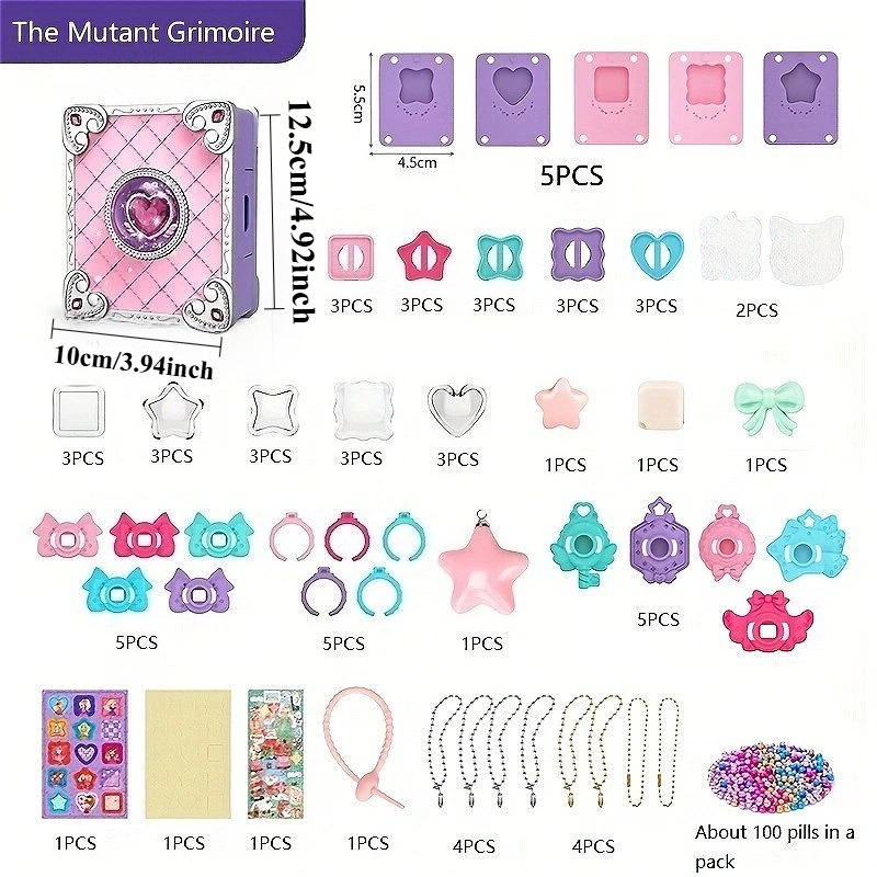 Kit de hacer pegatinas 3D, máq - Jewelry Making Kits For Kids reseña y precio