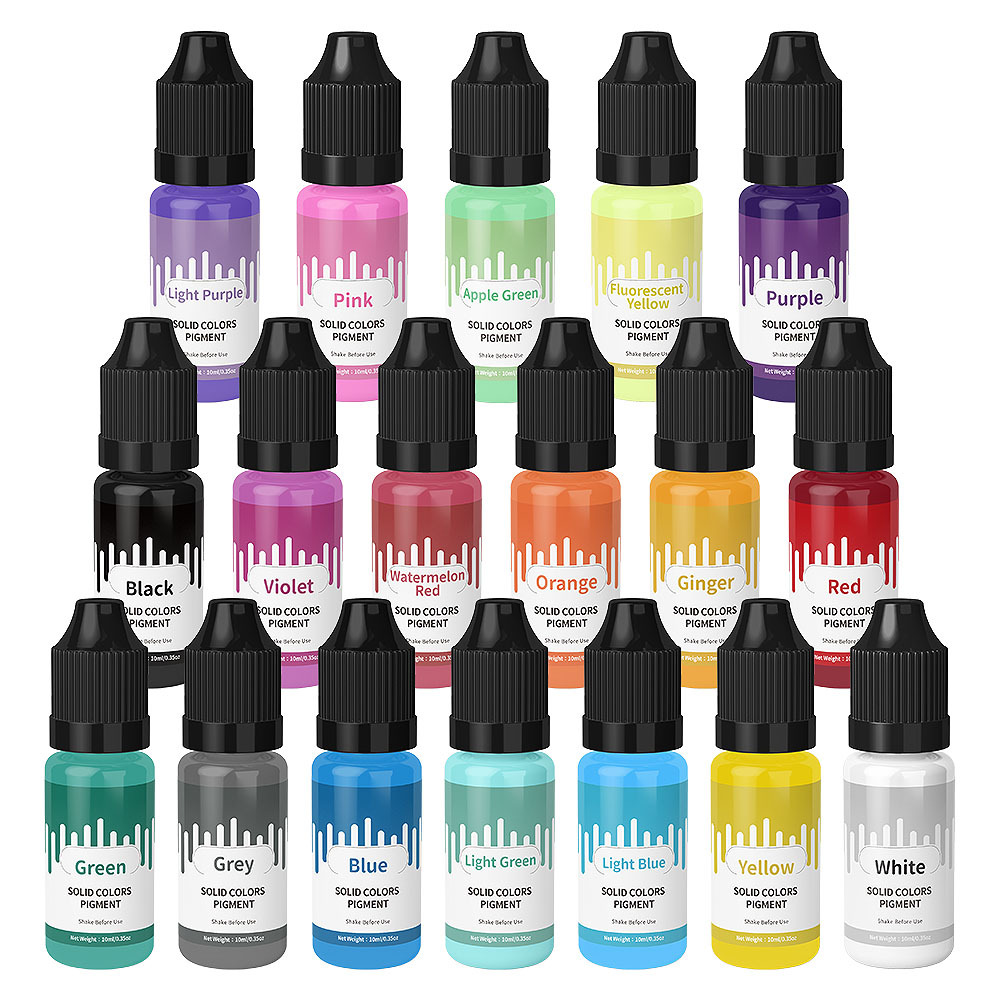 18 colores 10ml Macaron Color  - Jewelry Making Tools List reseña y precio