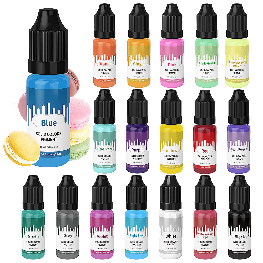 18 colores 10ml Macaron Color  - Jewelry Making Tools List reseña y precio