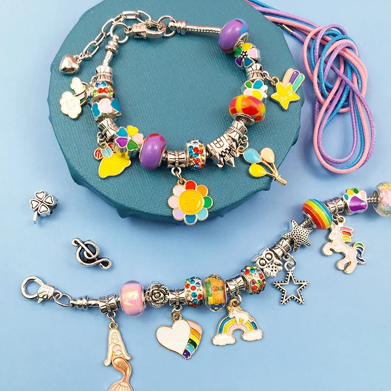 Kit DE FABRICACIÓN de pulseras - Jewelry Making Kits For Kids reseña y precio