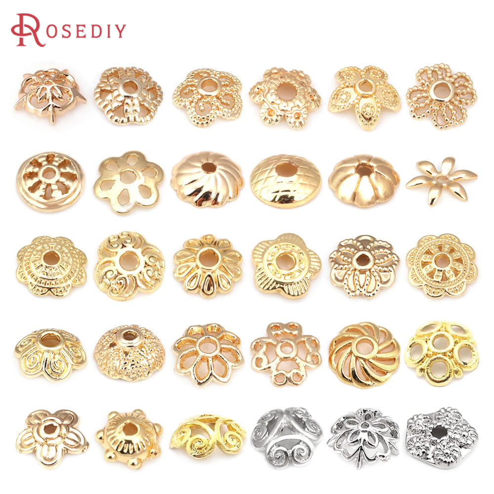 Gorros de cuentas de flores de - Bead Cap Flower reseña y precio