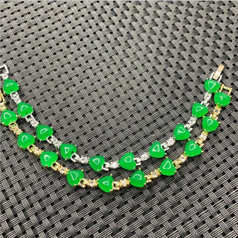 Pulsera chapada en piedra de C - Jewelry Making Singapore reseña y precio