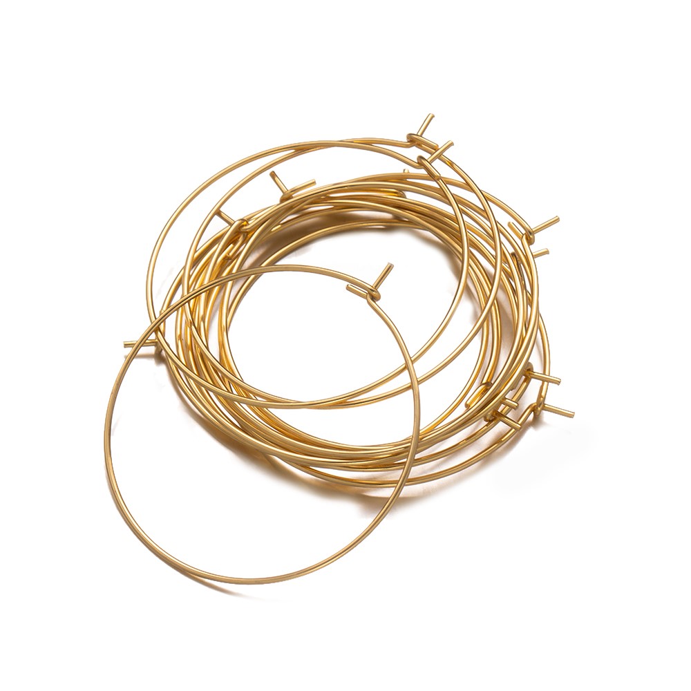 50 Piezas de Aros de Acero Ino - Jewelry Making Silver reseña y precio