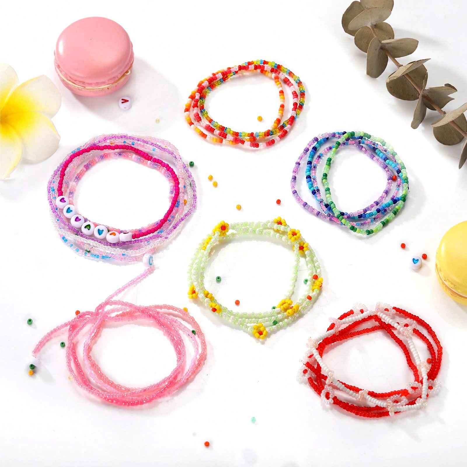 5760 piezas, caja de 24 compar - Jewelry Making Kits For Kids reseña y precio