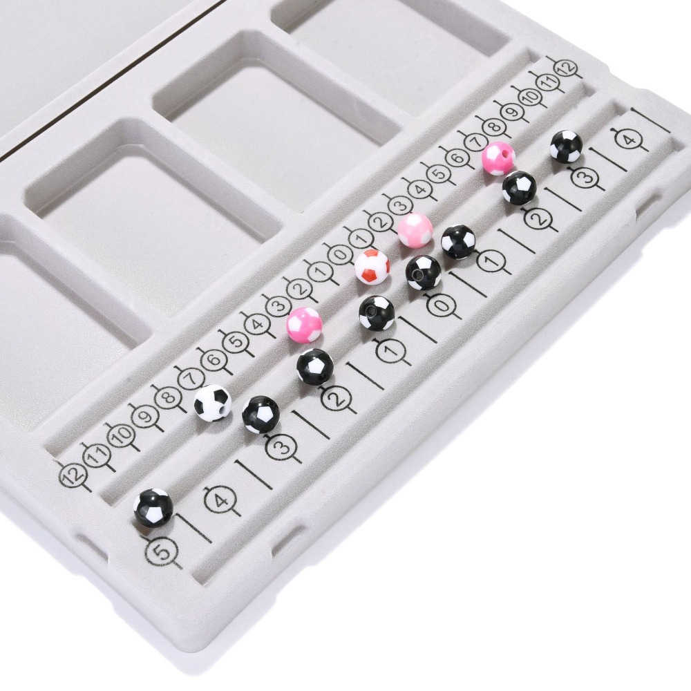 Tablero de cuentas colorido pa - Jewelry Making Tools List reseña y precio