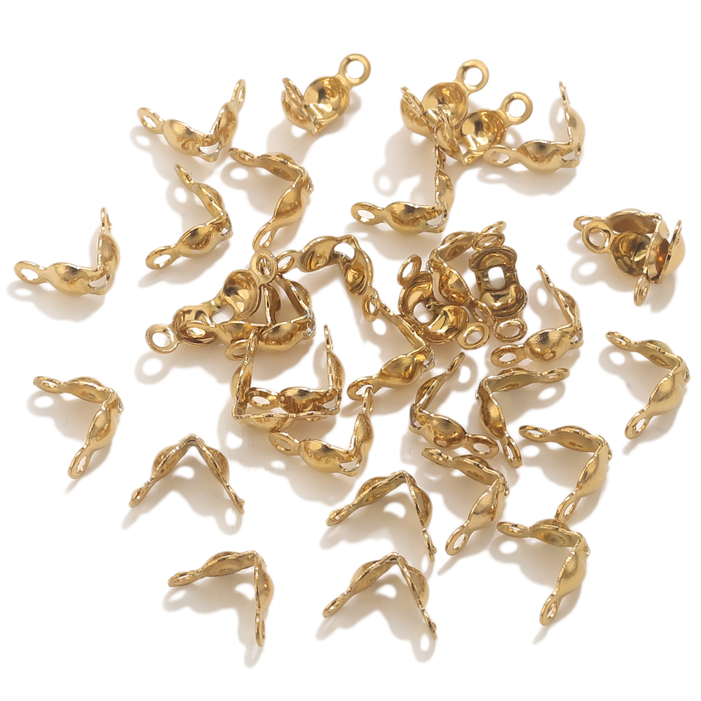 50 Uds. Conector de acero inox - Jewelry Making Gold reseña y precio