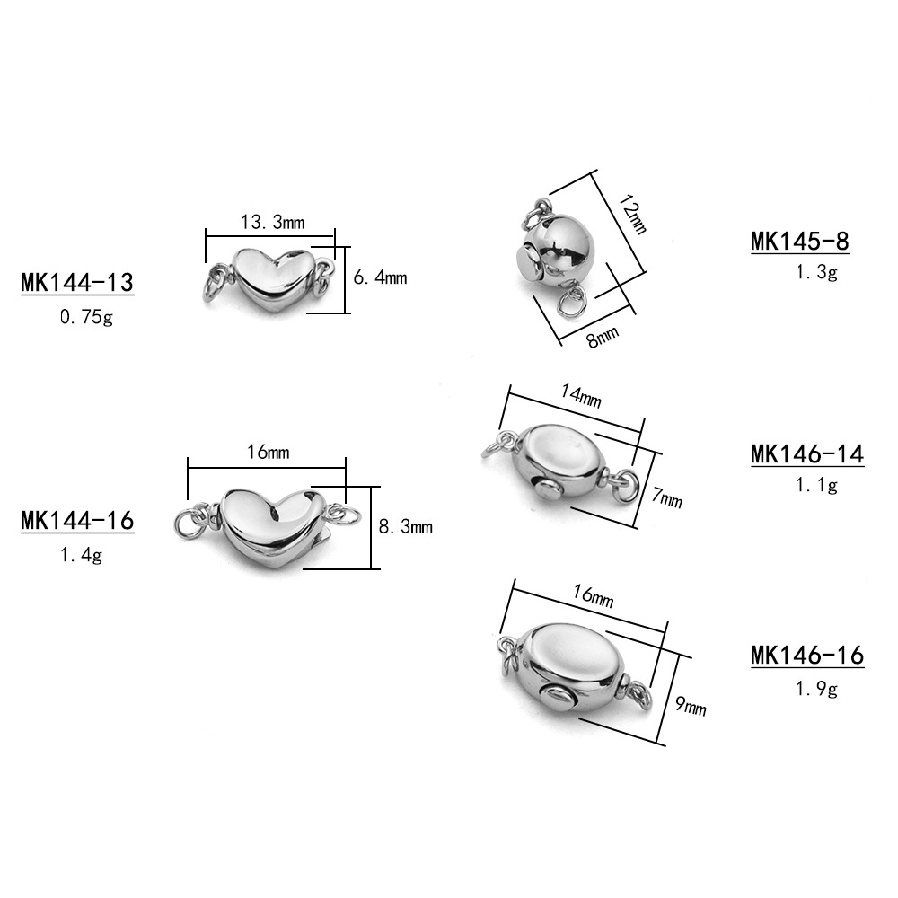 2 uds. De cierres de conector  - Jewelry Making Silver reseña y precio