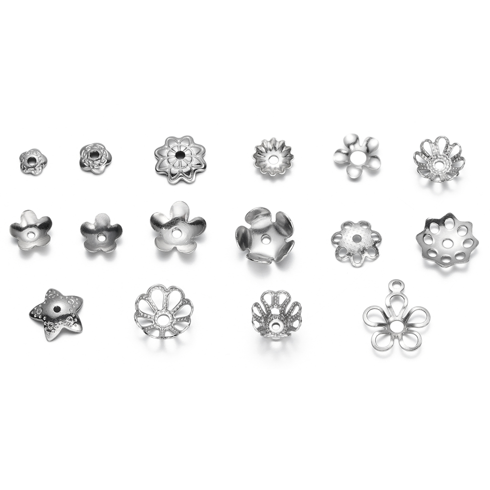 Lote de 20/50 Piezas de Tapas  - Bead Cap Flower reseña y precio