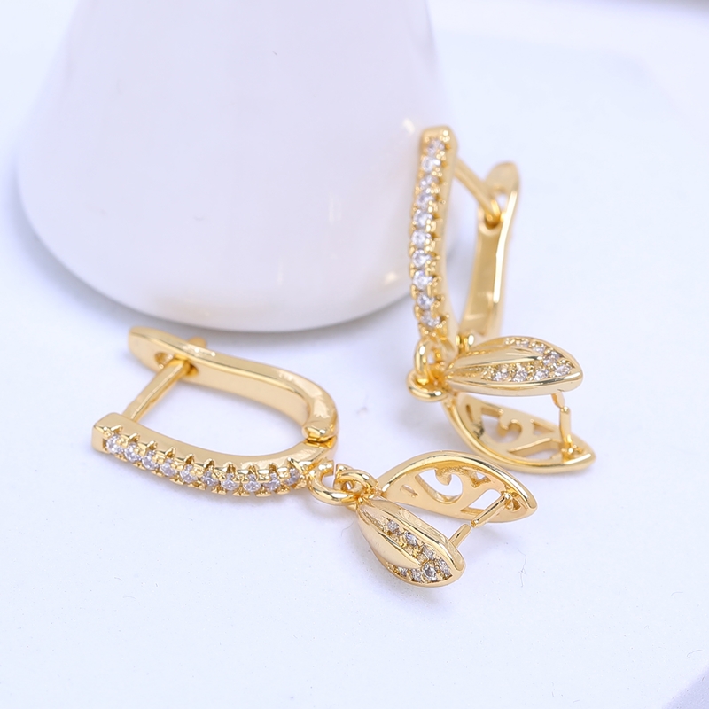 Juya-pendientes de aro chapado - Jewelry Making Silver reseña y precio
