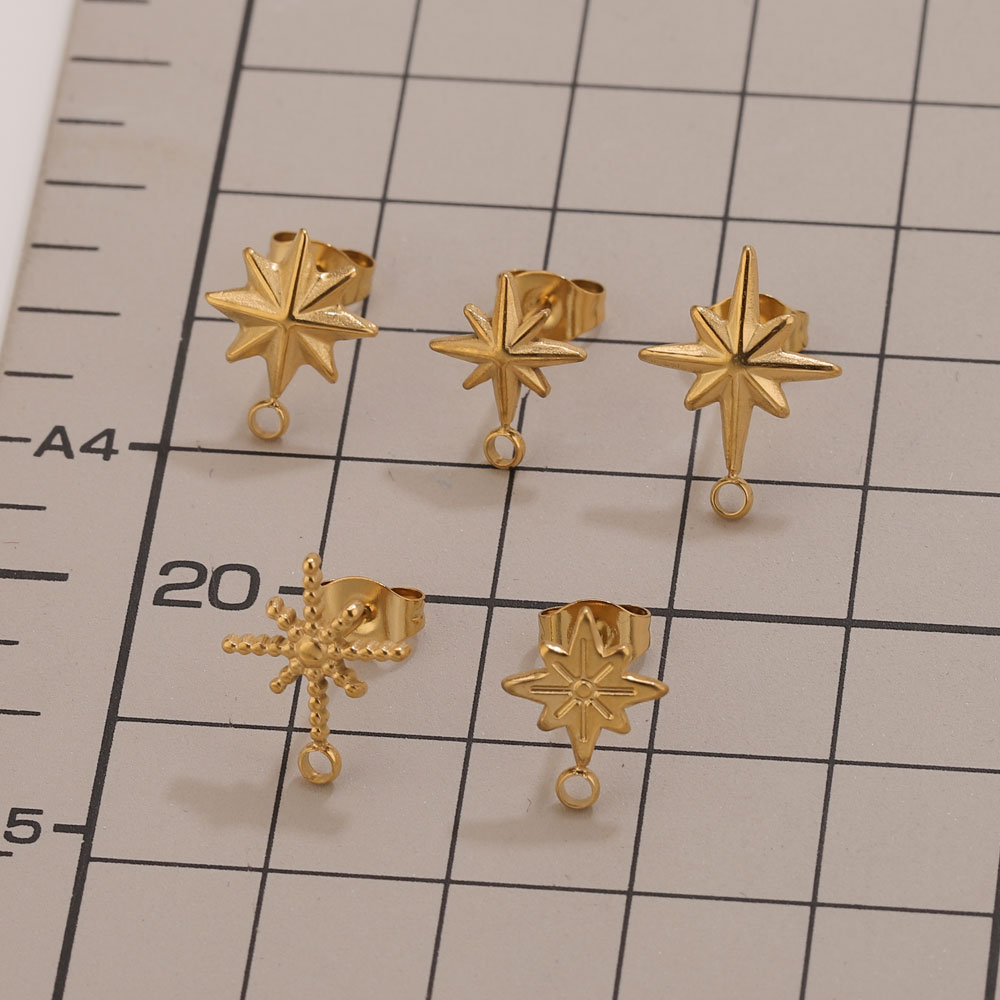 6 piezas de aretes de estrella - Jewelry Making Tutorials reseña y precio