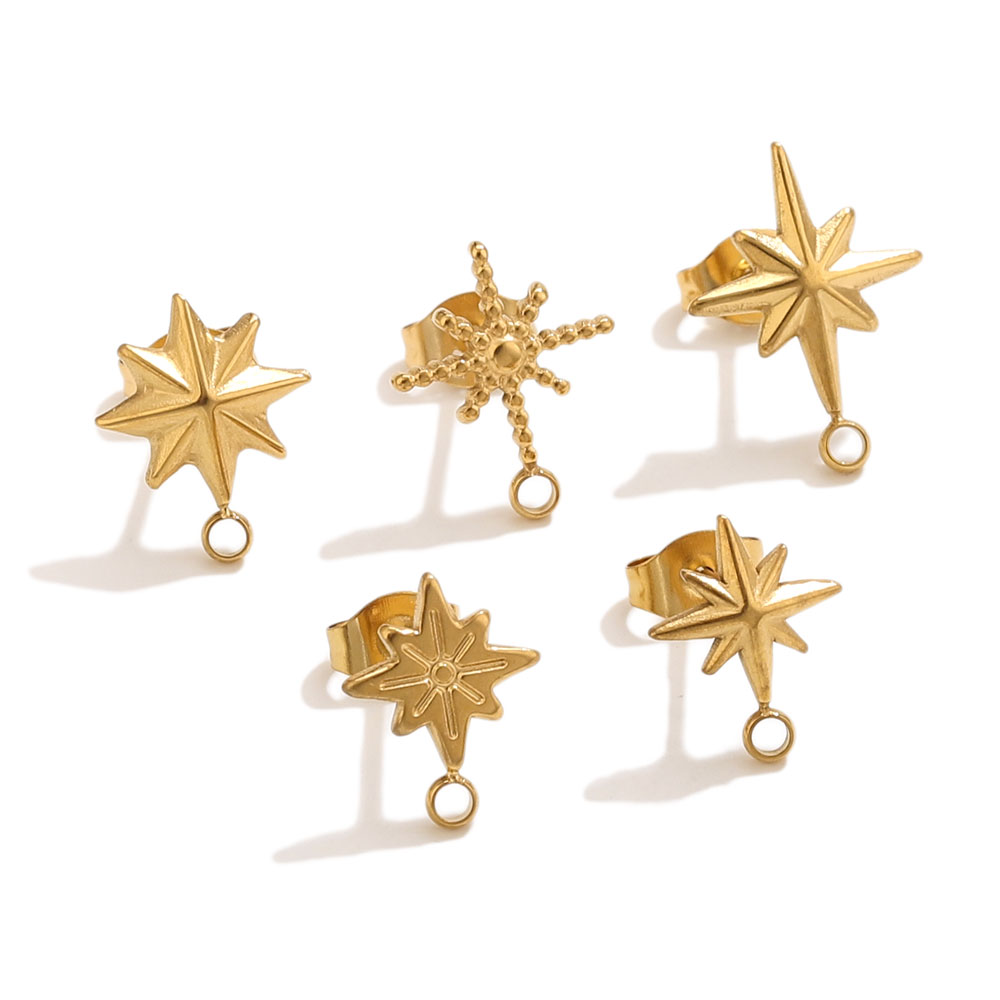 6 piezas de aretes de estrella - Jewelry Making Tutorials reseña y precio