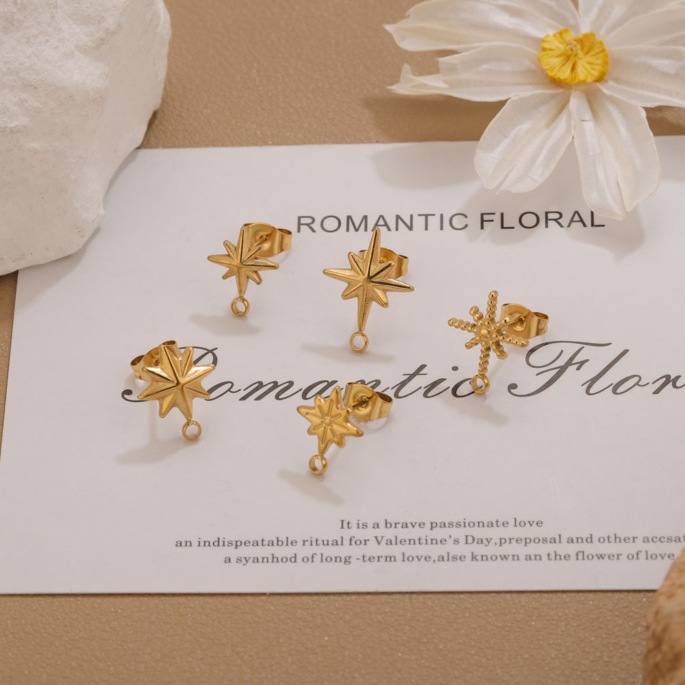 6 piezas de aretes de estrella - Jewelry Making Tutorials reseña y precio