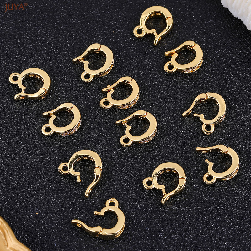 JUYA-ganchos de cobre chapados - Jewelry Making Silver reseña y precio