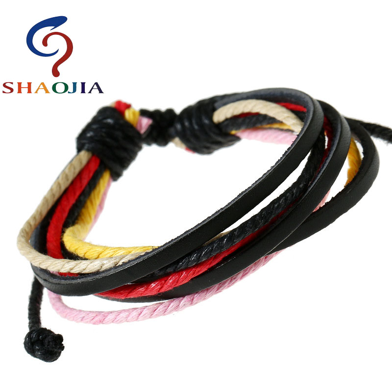 SHAOJIA-pulsera trenzada de cu - Jewelry Making Singapore reseña y precio