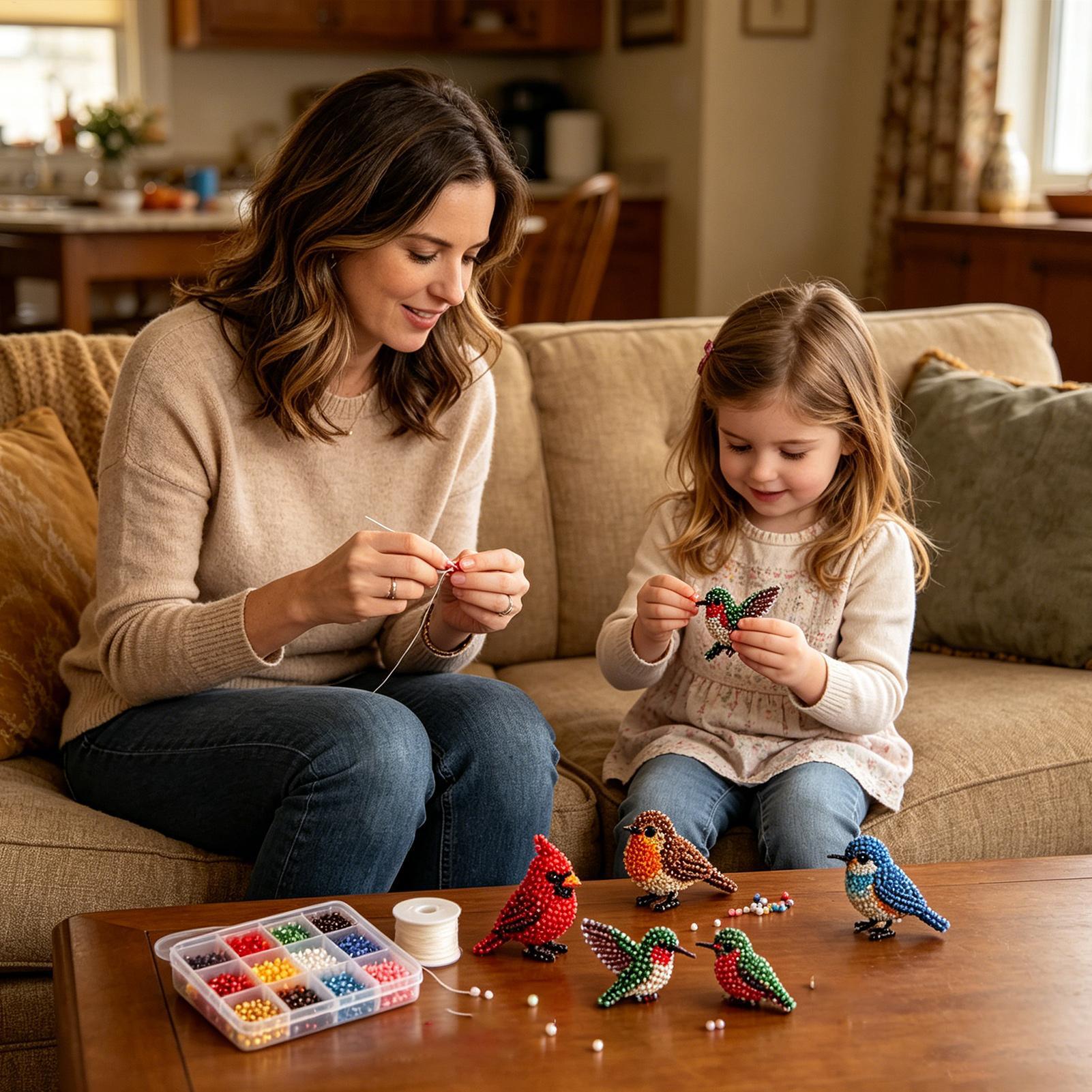 Kit de Animales 3D con Cuentas - Jewelry Making Kits For Kids reseña y precio