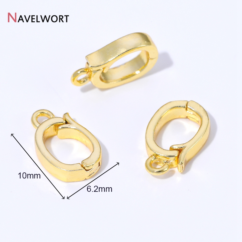 Colgante de latón chapado en o - Jewelry Making Gold reseña y precio