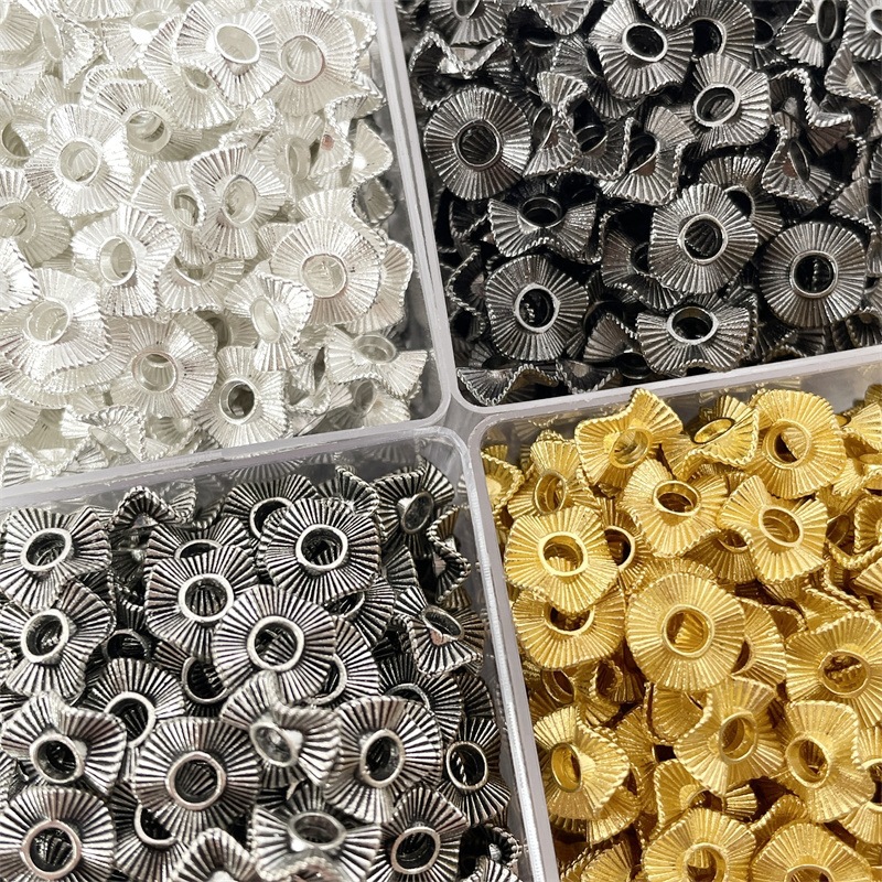 50 Uds. De tapas de cuentas de - Bead Cap Flower reseña y precio