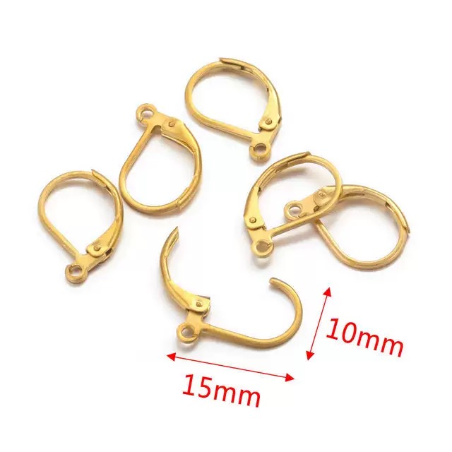 Gancho para Pendientes de Alta - Jewelry Making Silver reseña y precio