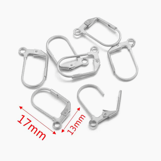 Gancho para Pendientes de Alta - Jewelry Making Silver reseña y precio
