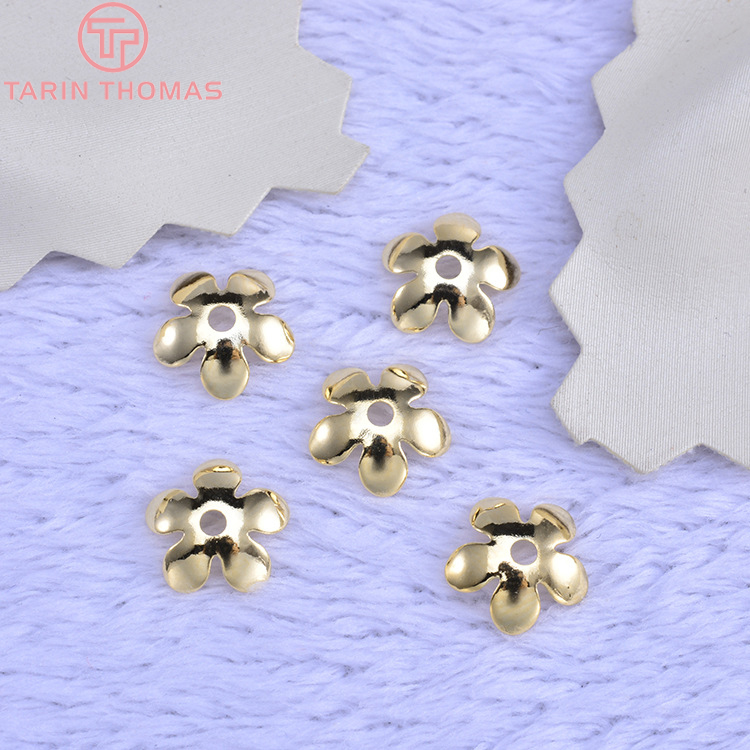 (3176) 20 piezas tapas de cuen - Bead Cap Flower reseña y precio