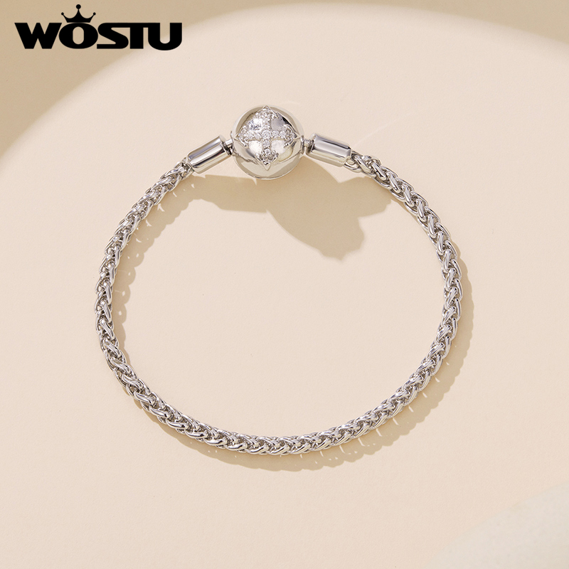 Pulsera de Plata de Ley WOSTU  - Jewelry Making Singapore reseña y precio