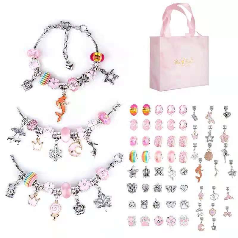 Kit DE FABRICACIÓN de pulseras - Jewelry Making Kits For Kids reseña y precio