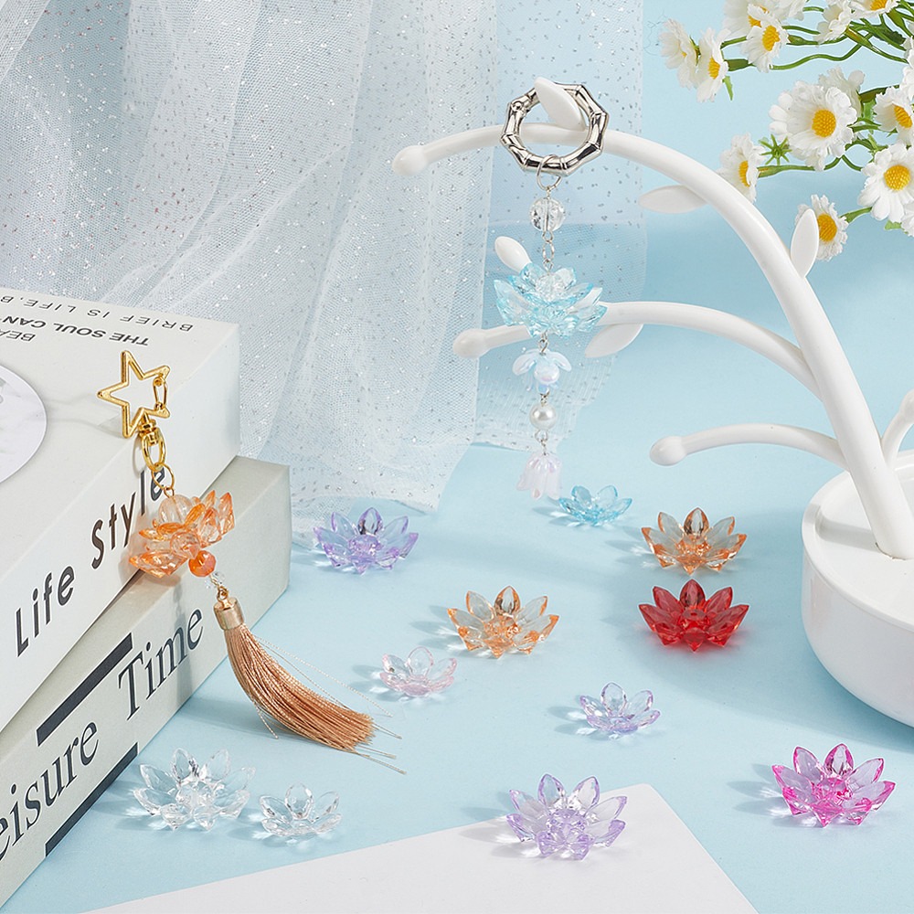 80 piezas, 2 estilos, tapas de - Bead Cap Flower reseña y precio