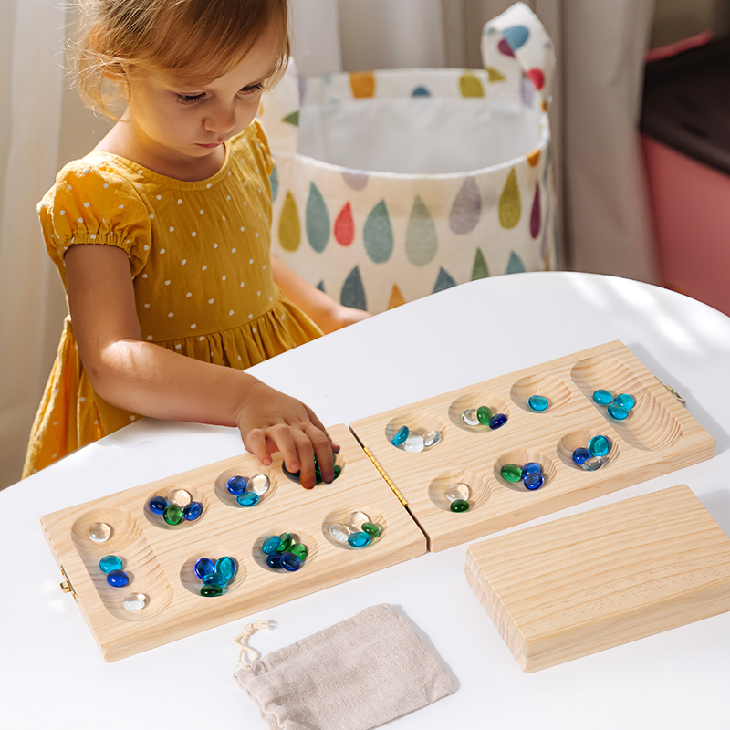 Juego de mesa Mancala, juegos  - Jewelry Making Board reseña y precio
