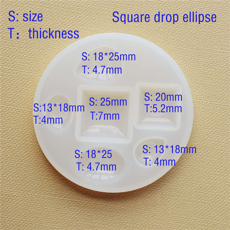 Molde de silicona de media bol - Jewelry Making Tools List reseña y precio