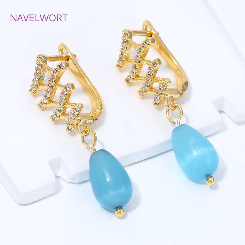 Ganchos para Pendientes en For - Jewelry Making Gold reseña y precio