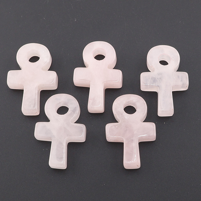 Colgante Cruz Ankh de Cuarzo R - Jewelry Making Michaels reseña y precio