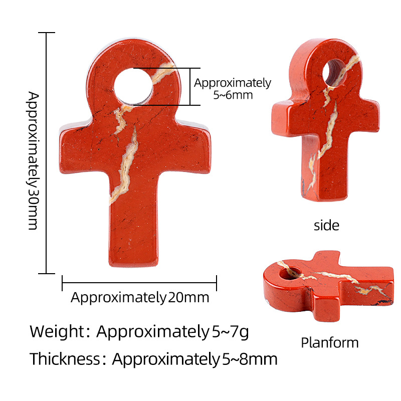 Colgante Cruz Ankh de Cuarzo R - Jewelry Making Michaels reseña y precio