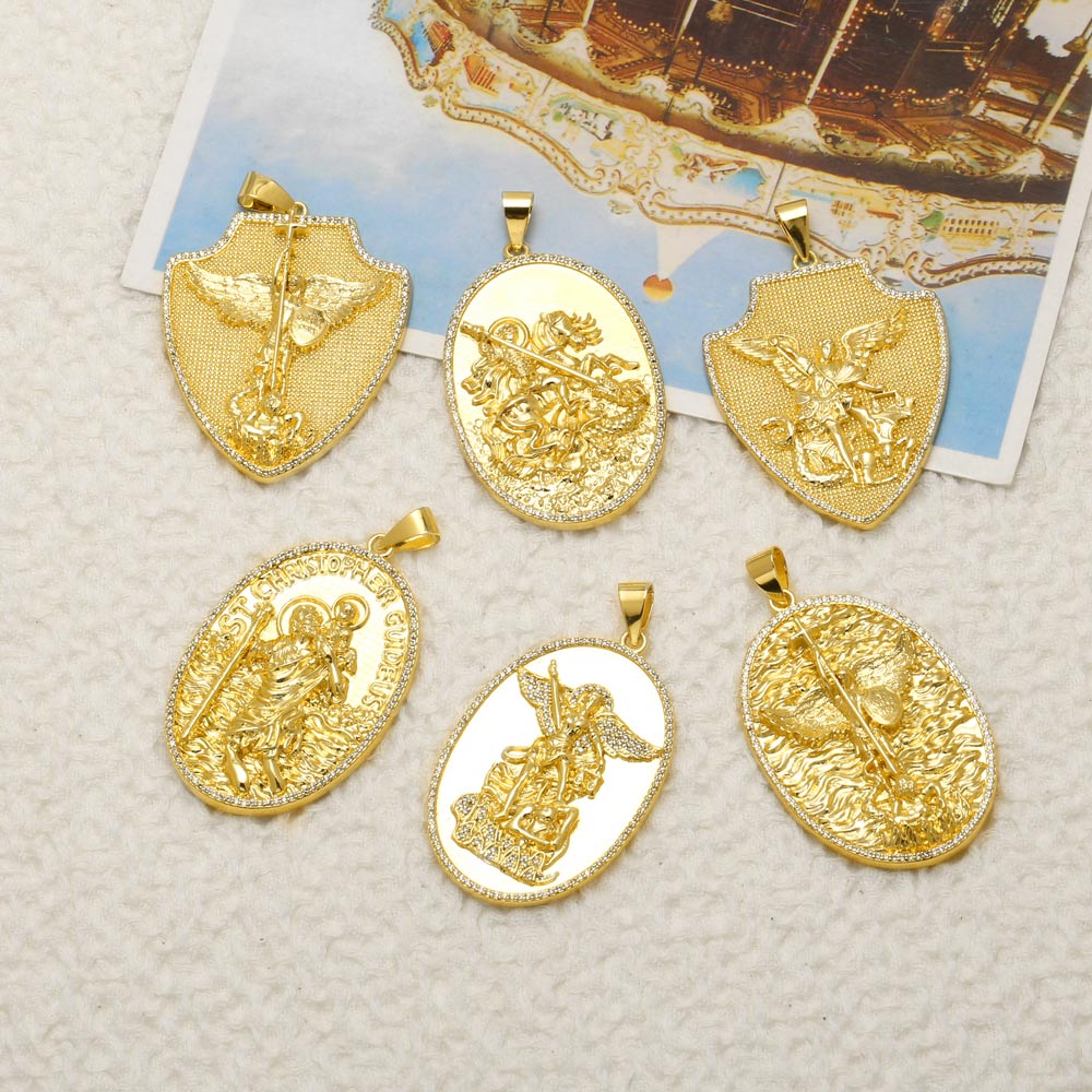 OCESRIO Medallas de San Miguel - Jewelry Making Michaels reseña y precio