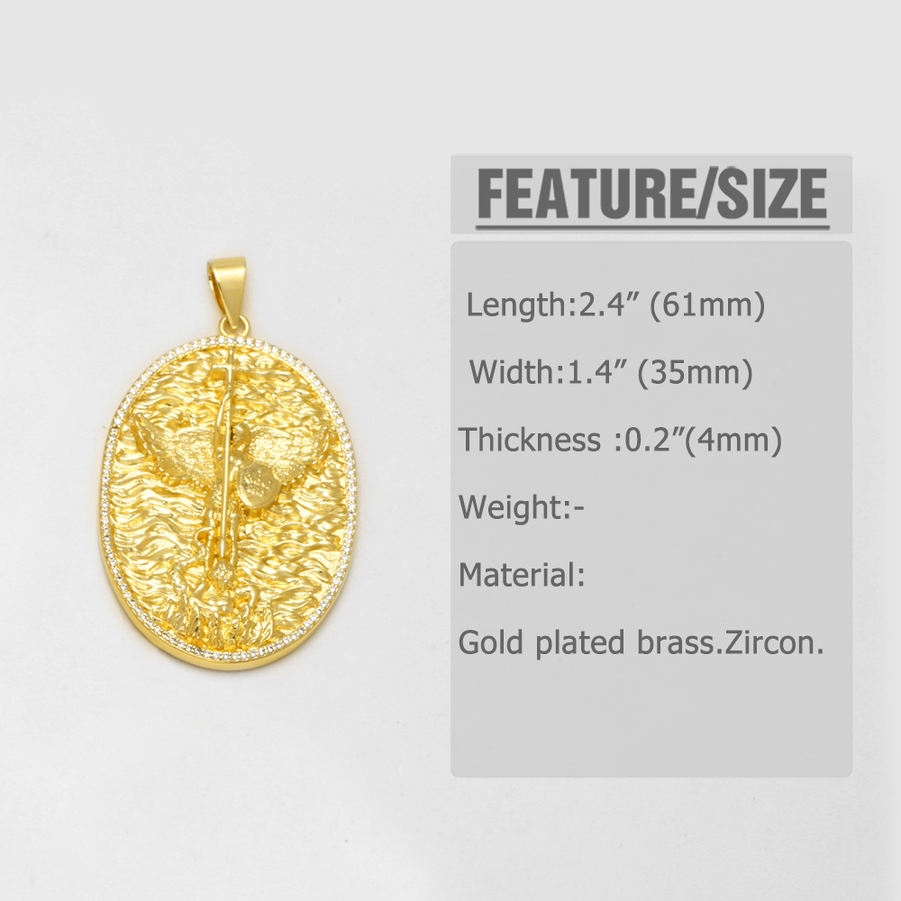 OCESRIO Medallas de San Miguel - Jewelry Making Michaels reseña y precio