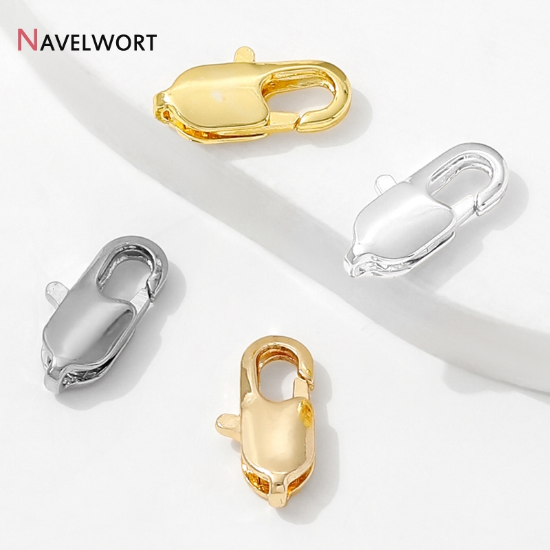 5/10/15 Piezas de Cierres de L - Jewelry Making Gold reseña y precio