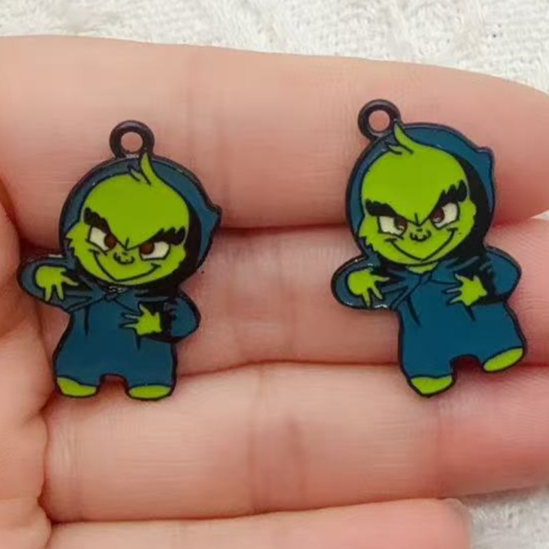 10 piezas de colgantes navideñ - Jewelry Making Jewelry reseña y precio