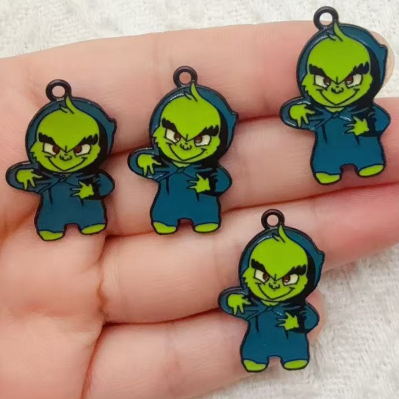 10 piezas de colgantes navideñ - Jewelry Making Jewelry reseña y precio