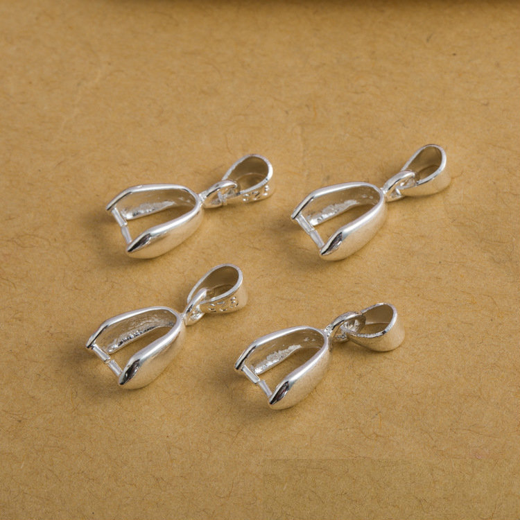 10 Piezas de Cierres de Gancho - Jewelry Making Silver reseña y precio