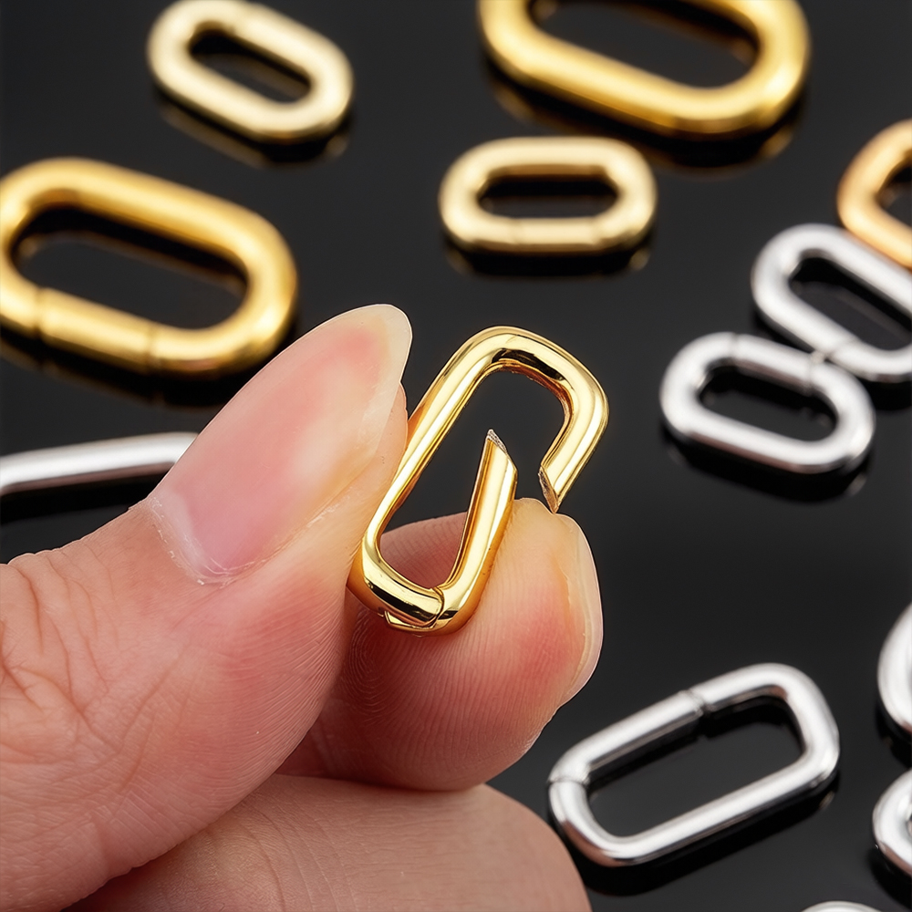 2 piezas de cierres de mosquet - Jewelry Making Gold reseña y precio