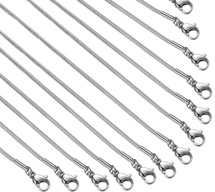 Lote de 10 Uds. De collar de c - Jewelry Making Singapore reseña y precio